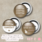 3 Button Pack: Game Day Set 2
