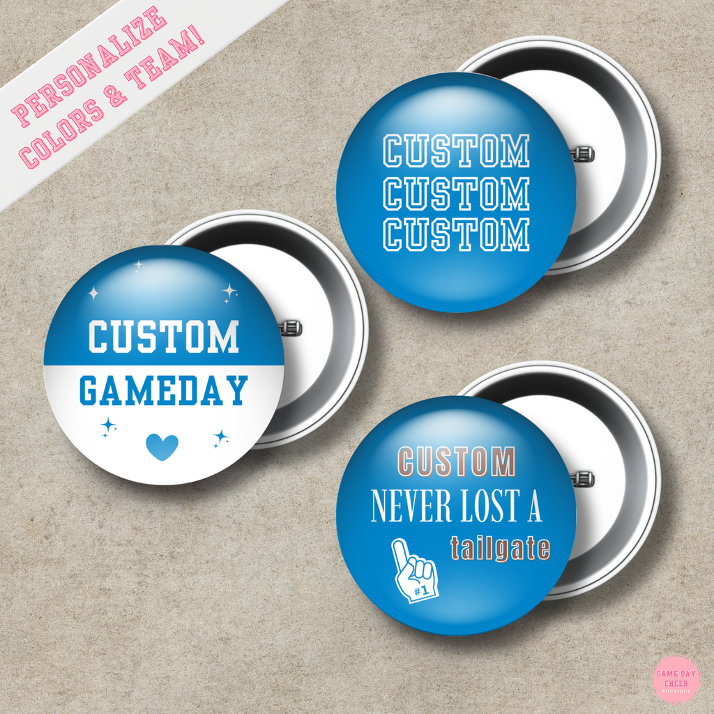 3 Button Pack: Game Day Set 2