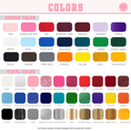 Cheer Game Day Long Tail Hair Bow, Personalized with your team colors and name. Collegiate style cheer bow.  Custom cheerleader ribbon bows.